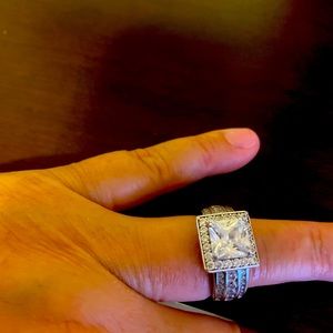 Sterling silver ring size 8 stamp 925